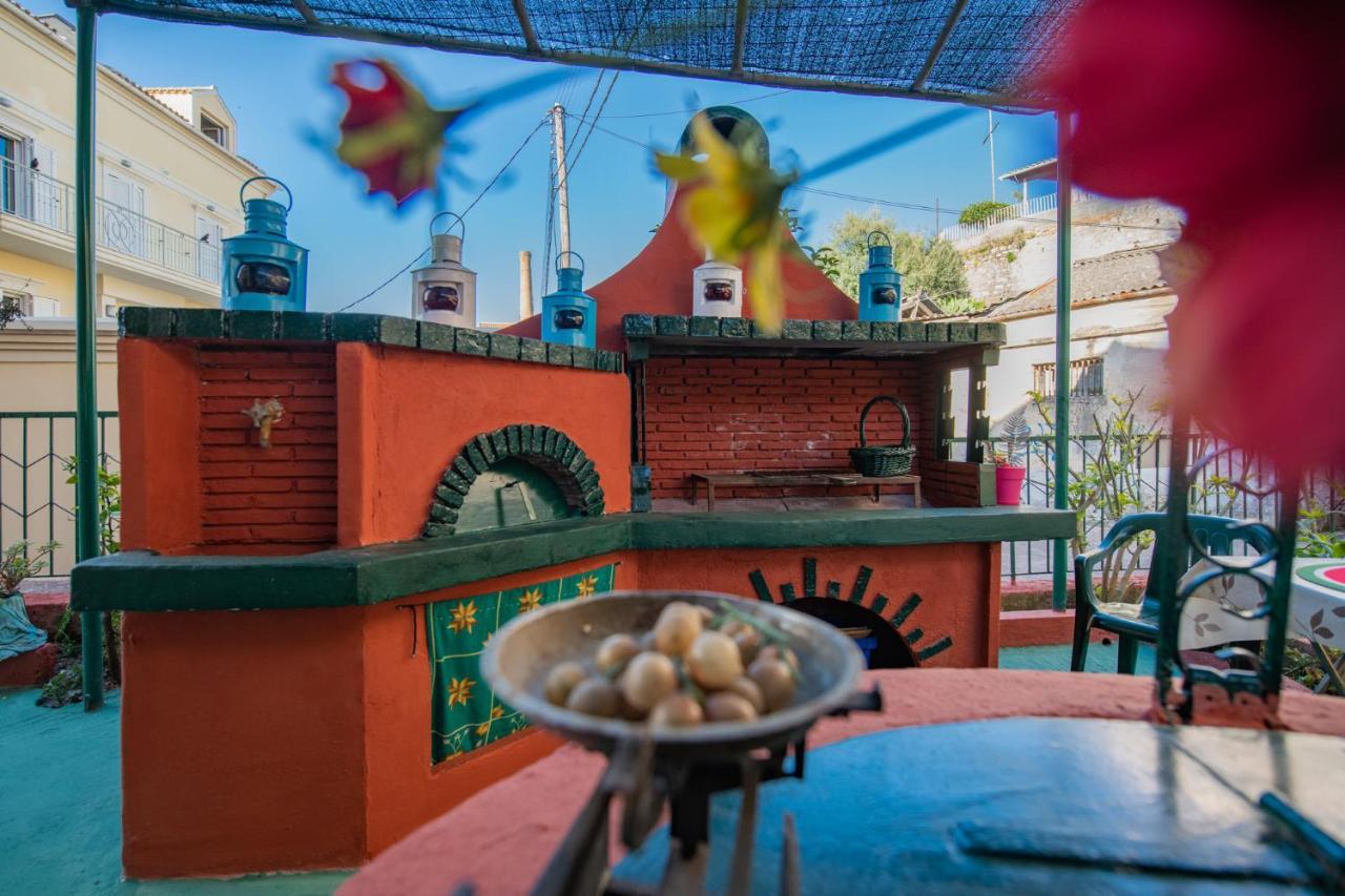 Fay'S Barbeque Garden House -Family Activities Corfu Port公寓 外观 照片